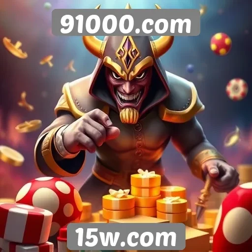 Variedade de jogos disponíveis no site 91000.com